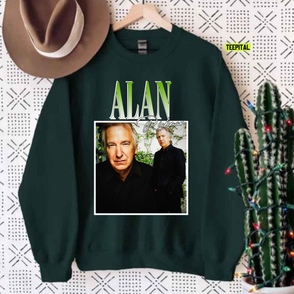 Alan Rickman Vintage 90s Style Bootleg Actor Unisex Sweatshirt Alan Rickman Vintage 90s Style Bootleg Actor Unisex Sweatshirt