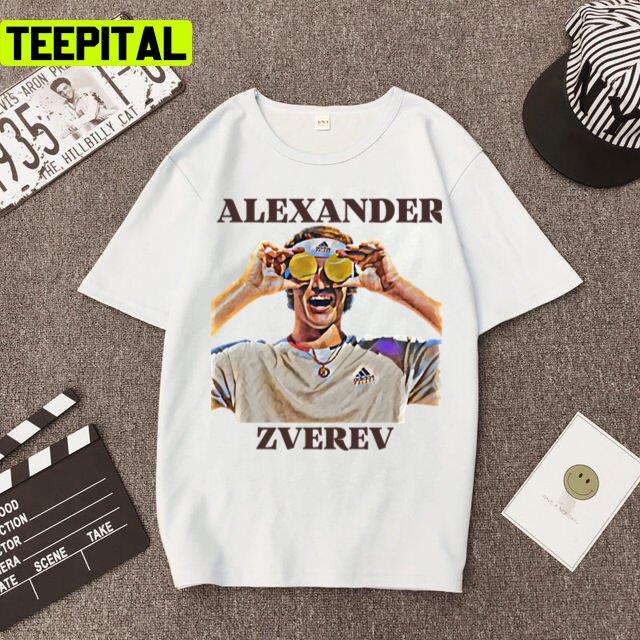 Alexander Zverev Tennis Player French Open 2022 Unisex T-Shirt Alexander Zverev Tennis Player French Open 2022 Unisex T-Shirt