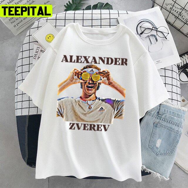 Alexander Zverev Tennis Player French Open 2022 Unisex T-Shirt Alexander Zverev Tennis Player French Open 2022 Unisex T-Shirt