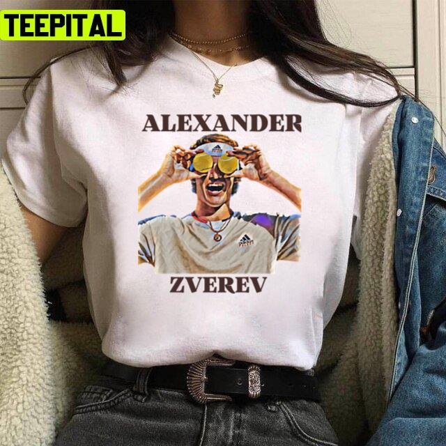 Alexander Zverev Tennis Player French Open 2022 Unisex T-Shirt Alexander Zverev Tennis Player French Open 2022 Unisex T-Shirt