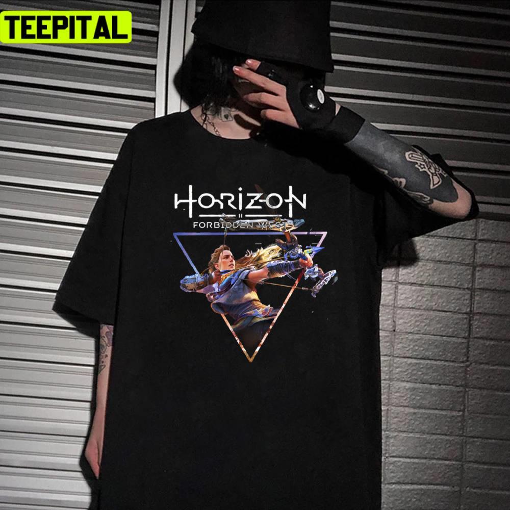 Aloy Horizon Forbidden West Design Unisex T-Shirt Aloy Horizon Forbidden West Design Unisex T-Shirt