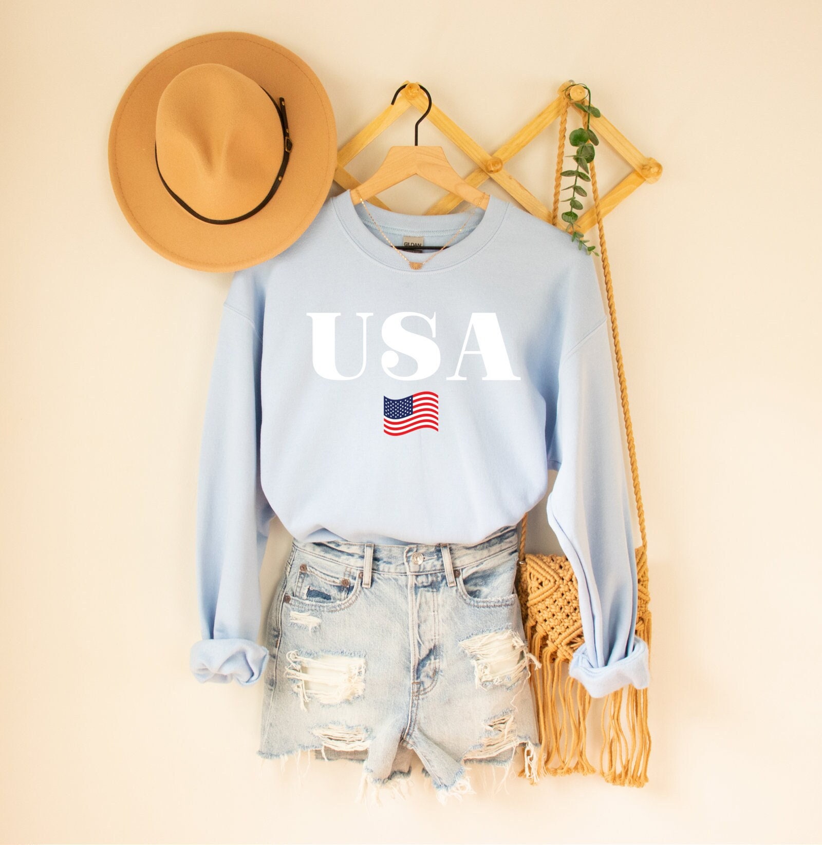 American Flag Usa White Color Memorial Day Unisex T-Shirt American Flag Usa White Color Memorial Day Unisex T-Shirt