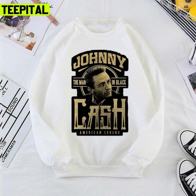 American Legend Johnny Cash Illustration Unisex T-Shirt American Legend Johnny Cash Illustration Unisex T-Shirt