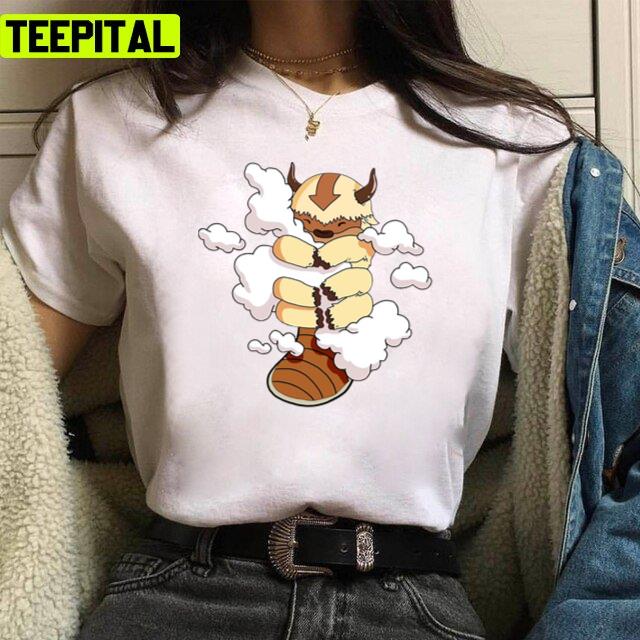 Appa With Clouds Avatar The Last Airbender Unisex T-Shirt Appa With Clouds Avatar The Last Airbender Unisex T-Shirt