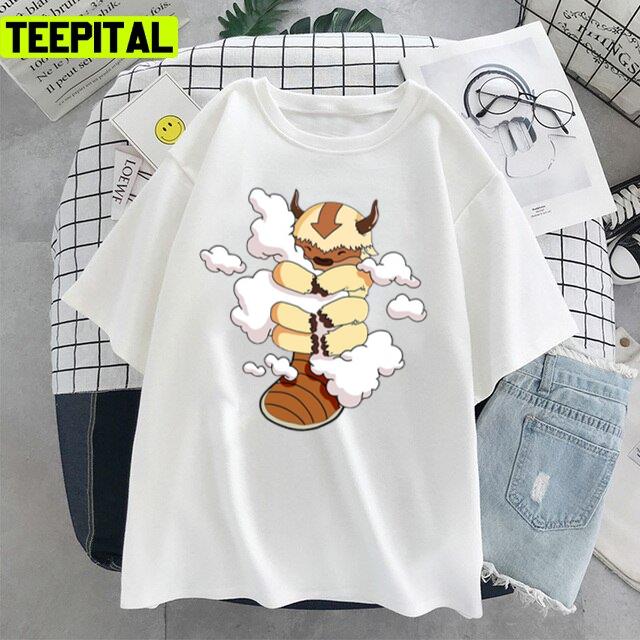 Appa With Clouds Avatar The Last Airbender Unisex T-Shirt Appa With Clouds Avatar The Last Airbender Unisex T-Shirt