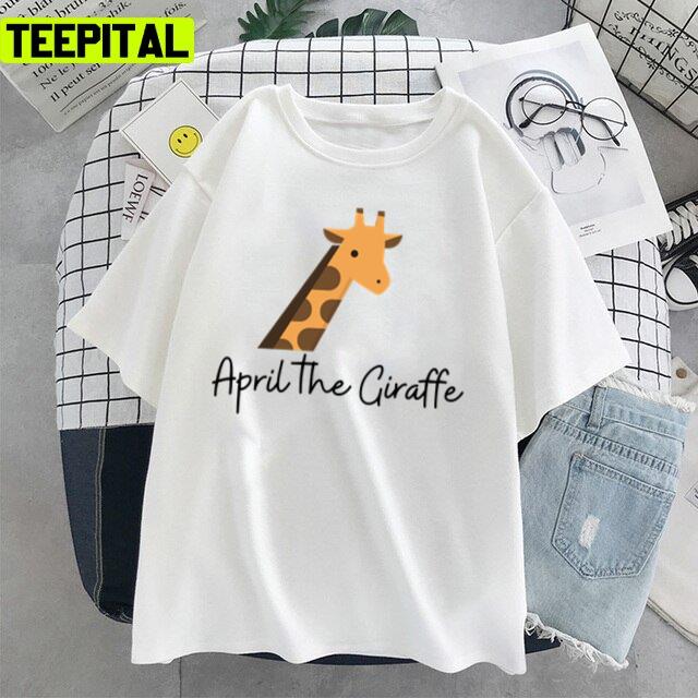 April The Giraffe Cute Trending 2022 Unisex T-Shirt April The Giraffe Cute Trending 2022 Unisex T-Shirt