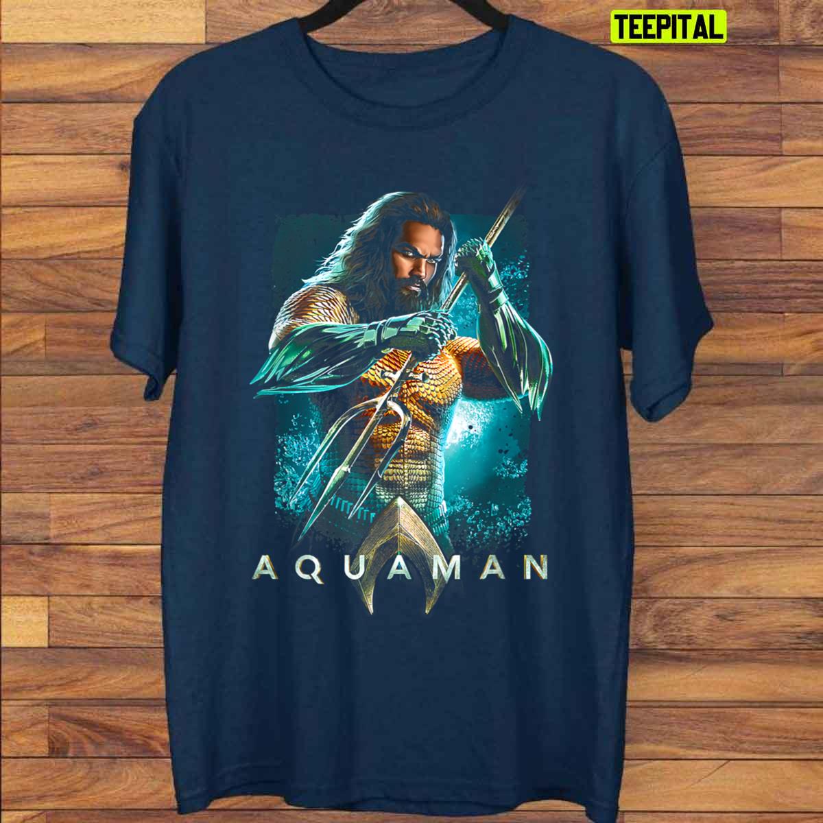 Aquaman Movie Trident Unisex T-Shirt Aquaman Movie Trident Unisex T-Shirt