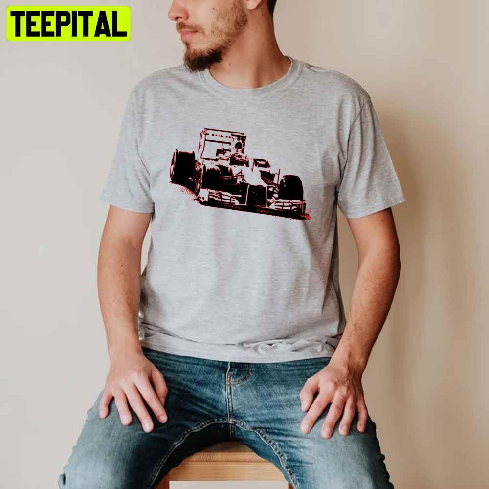 Art Formula One Racer Racing Unisex T-Shirt Art Formula One Racer Racing Unisex T-Shirt