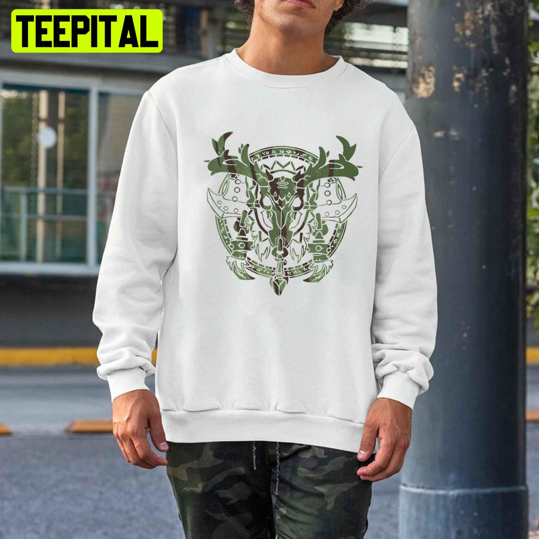 Art Style Hunter Crest Game Unisex T-Shirt Art Style Hunter Crest Game Unisex T-Shirt