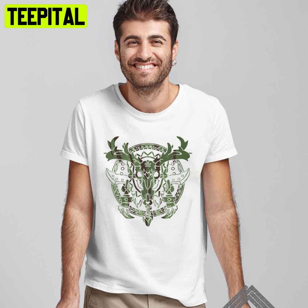 Art Style Hunter Crest Game Unisex T-Shirt Art Style Hunter Crest Game Unisex T-Shirt