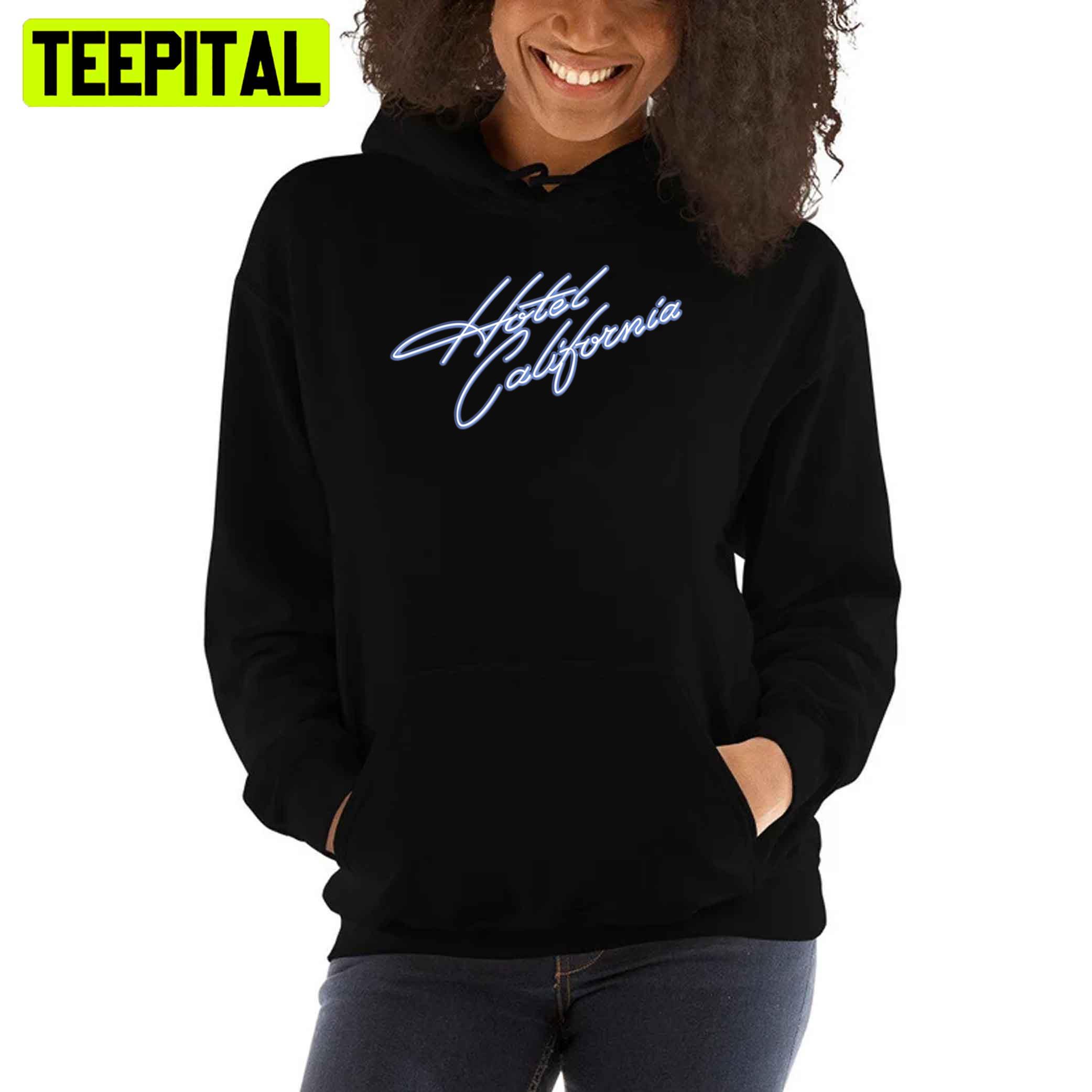 Art Text Hotel California Unisex T-Shirt Art Text Hotel California Unisex T-Shirt