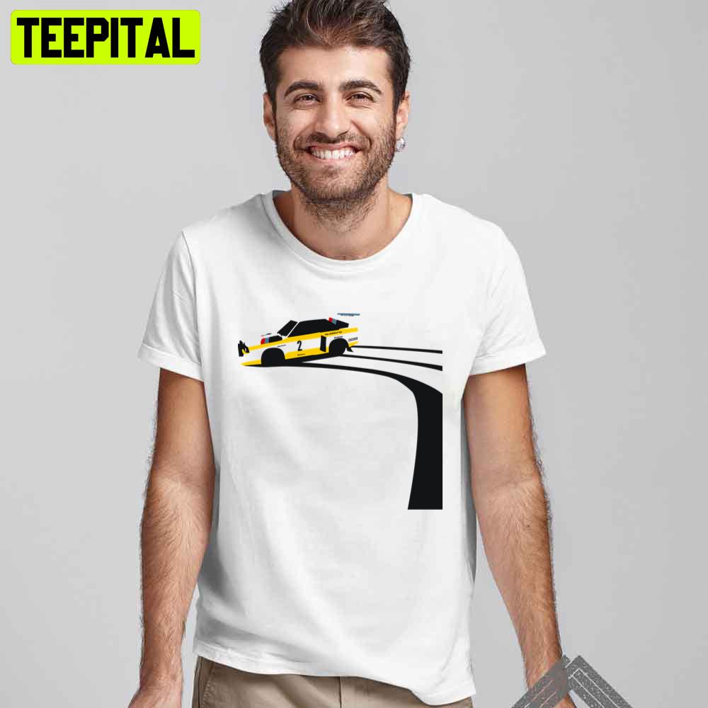 Audi Quattro S1 1985 Unisex T-Shirt Audi Quattro S1 1985 Unisex T-Shirt