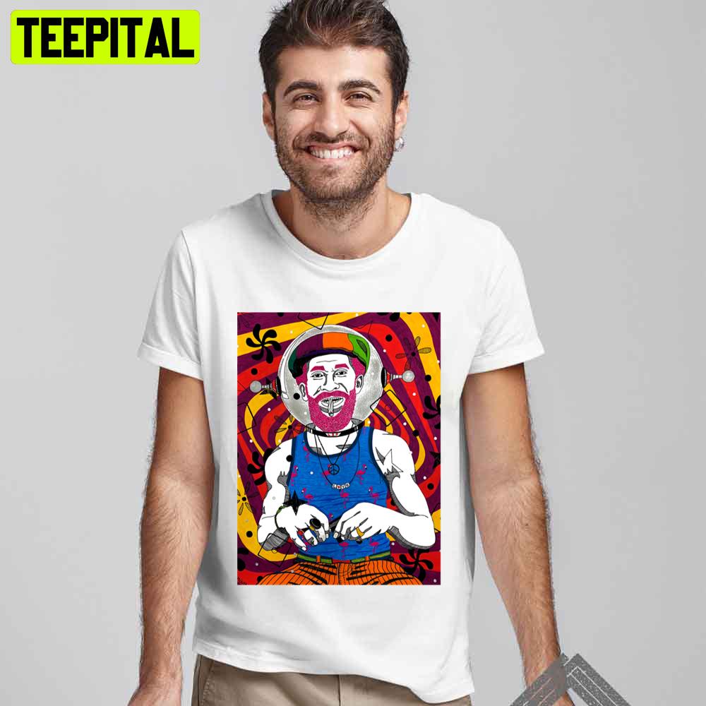 Awesome Lee Scratch Perry Astronaut Unisex T-Shirt Awesome Lee Scratch Perry Astronaut Unisex T-Shirt