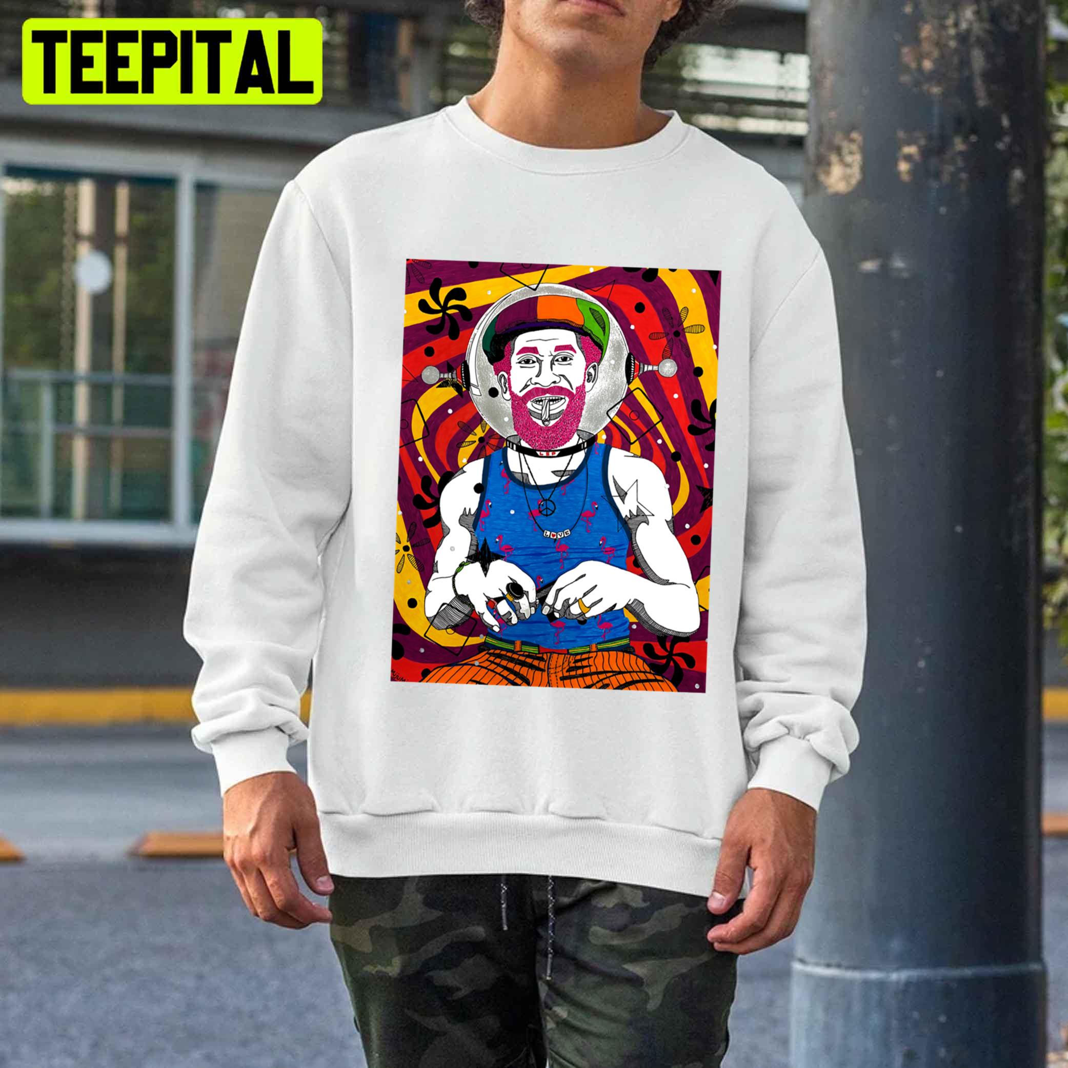 Awesome Lee Scratch Perry Astronaut Unisex T-Shirt Awesome Lee Scratch Perry Astronaut Unisex T-Shirt