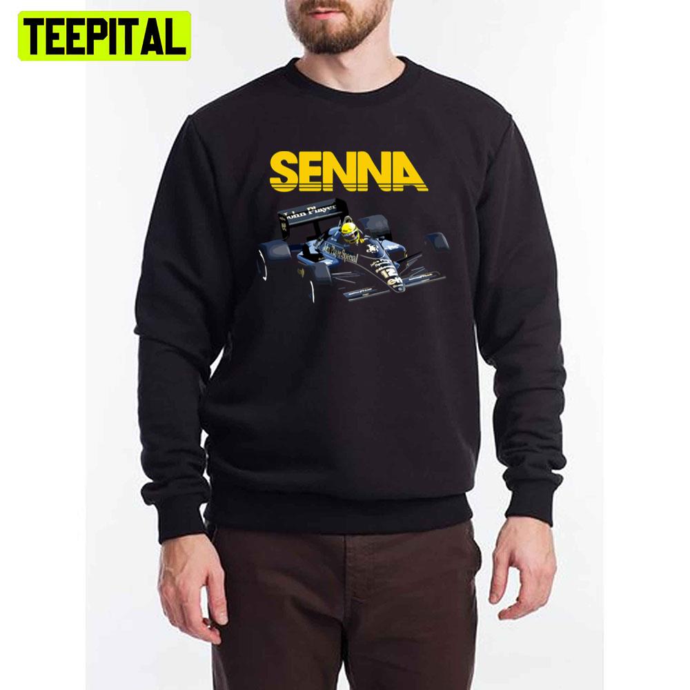 Ayrton Senna 97t John Player Livery Active Racing Unisex T-Shirt Ayrton Senna 97t John Player Livery Active Racing Unisex T-Shirt