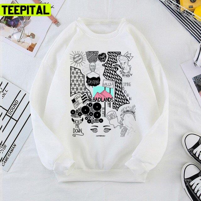 Bad Lands Retro Art Illustration Unisex T-Shirt Bad Lands Retro Art Illustration Unisex T-Shirt