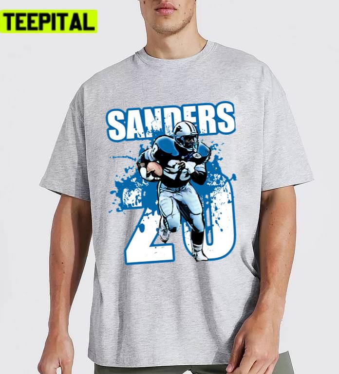 Barry Sanders Detroit Lions Football Unisex T-Shirt Barry Sanders Detroit Lions Football Unisex T-Shirt