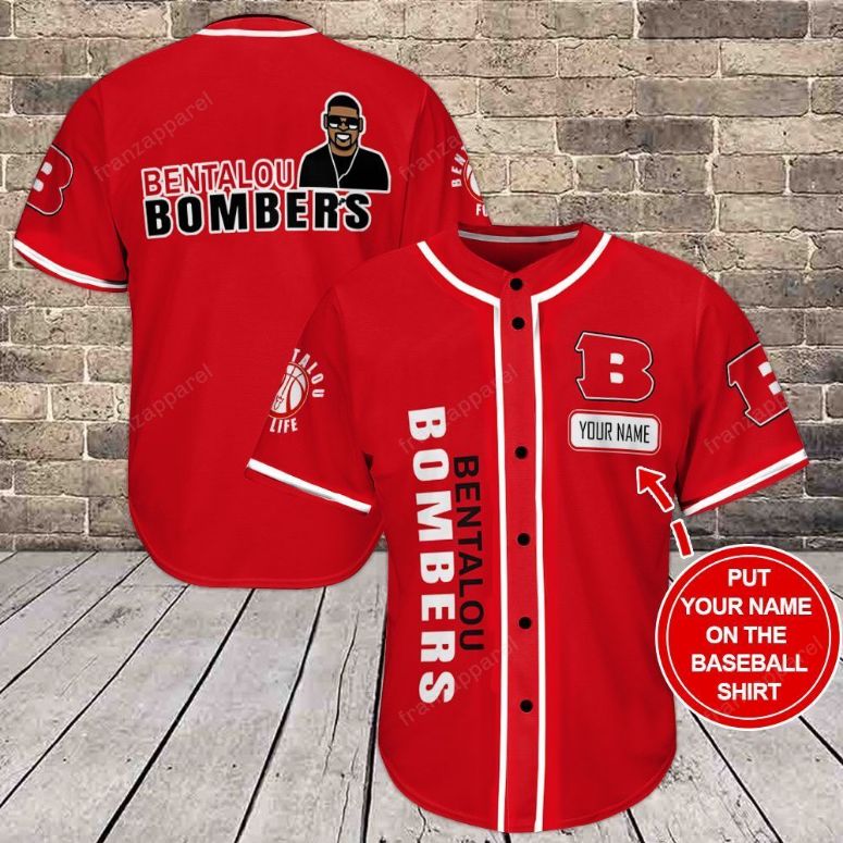 Bentalou Bomber's Personalized Baseball Jersey Shirt 116 Bentalou Bomber's Personalized Baseball Jersey Shirt 116
