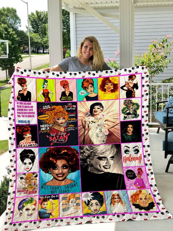 Bianca Del Rio Quilt Blanket Bianca Del Rio Quilt Blanket