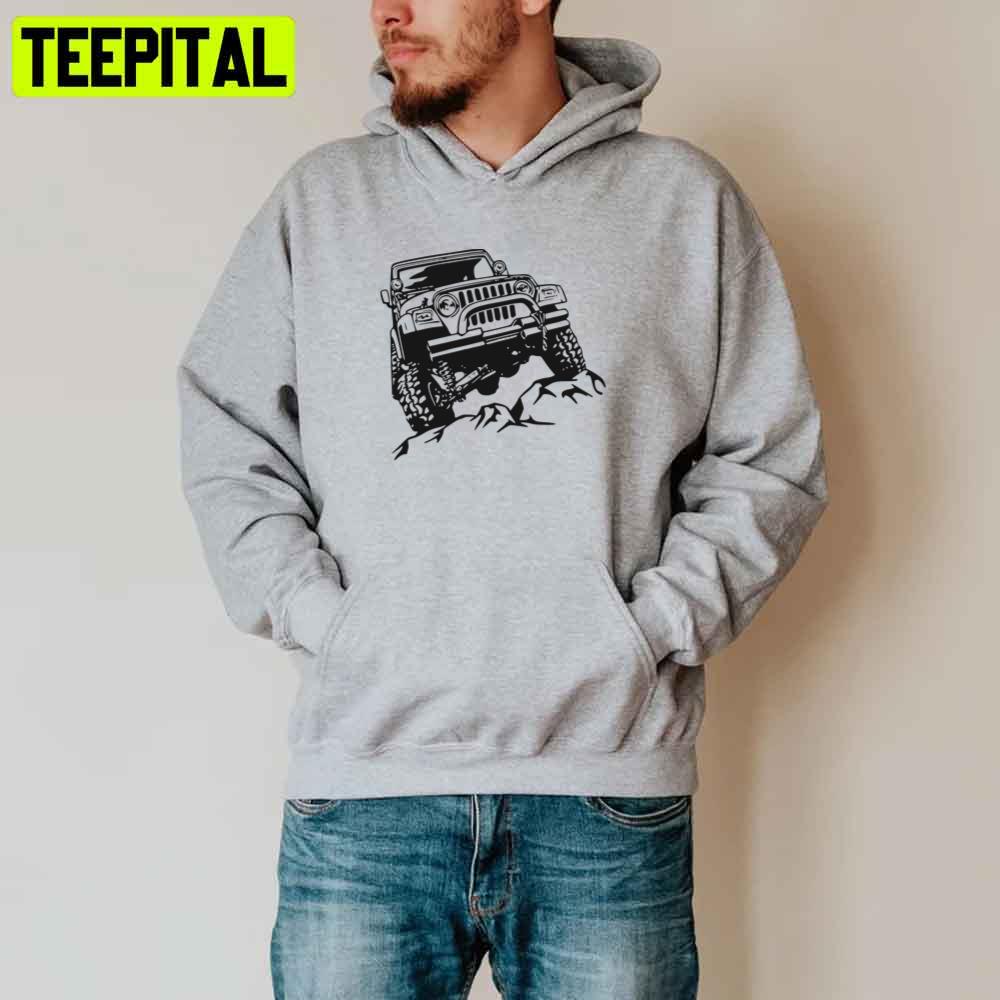 Black Style Jeep Wrangler Car Unisex T-Shirt Black Style Jeep Wrangler Car Unisex T-Shirt