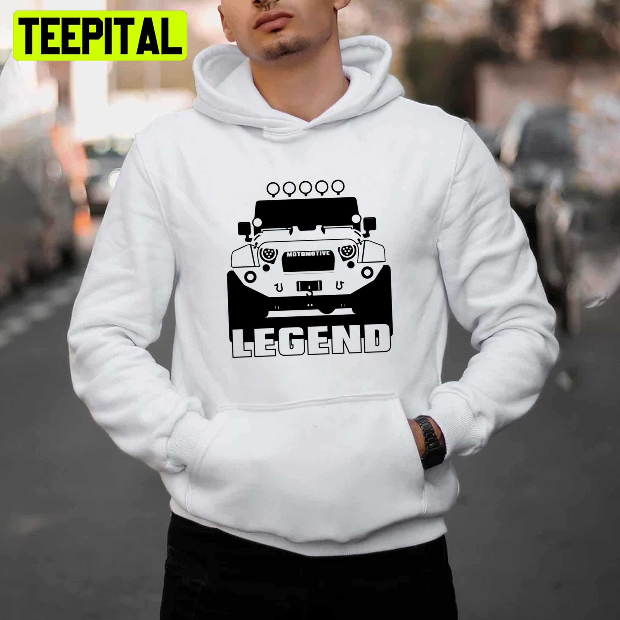 Black Style Legend Jeep Club Unisex T-Shirt Black Style Legend Jeep Club Unisex T-Shirt
