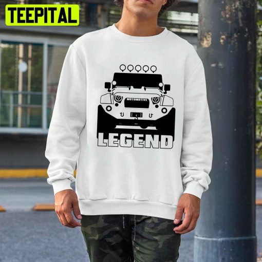 Black Style Legend Jeep Club Unisex T-Shirt