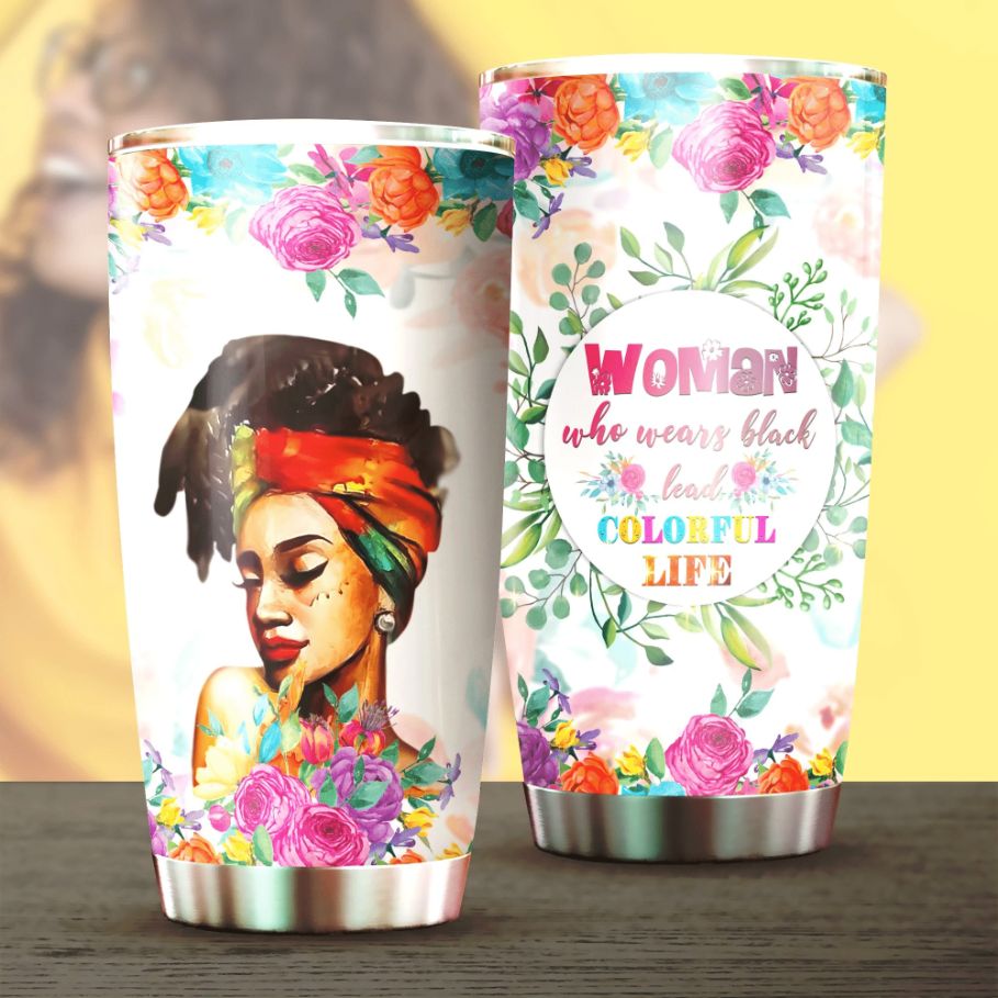 Black Woman Stainless Steel Cup Black Woman Stainless Steel Cup