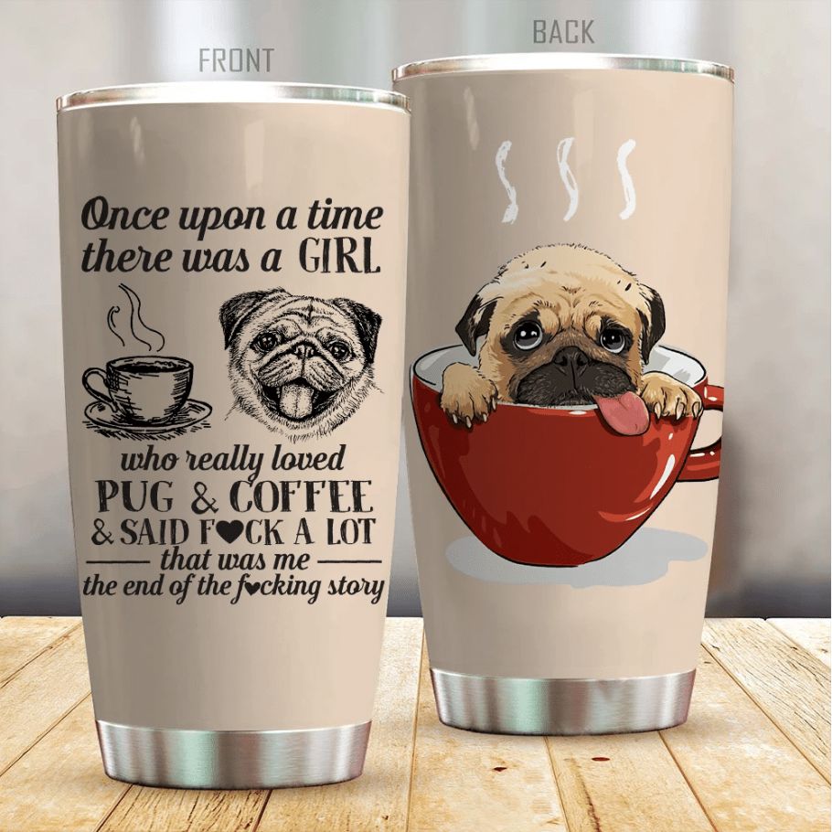 Blingyy Pug Stainless Steel Cup Blingyy Pug Stainless Steel Cup