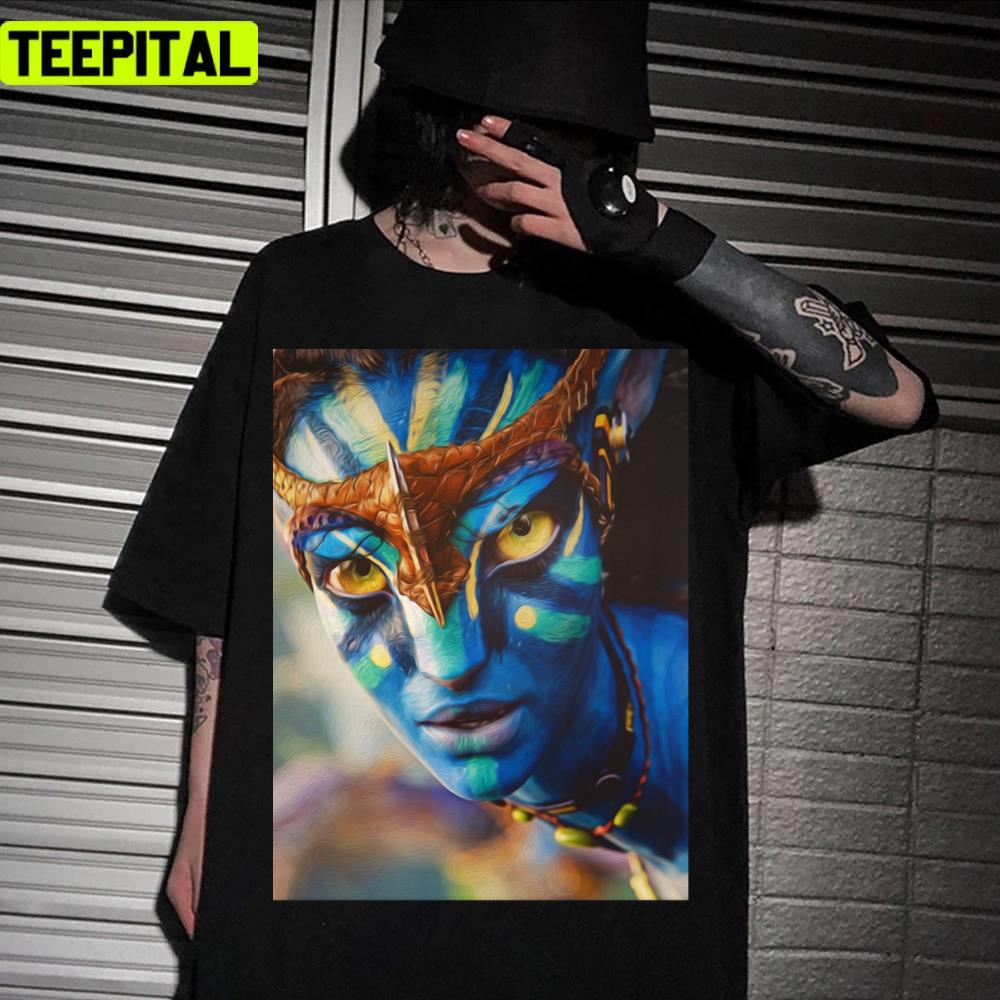 Blue Alien Avatar The Male Lead Design Unisex T-Shirt Blue Alien Avatar The Male Lead Design Unisex T-Shirt