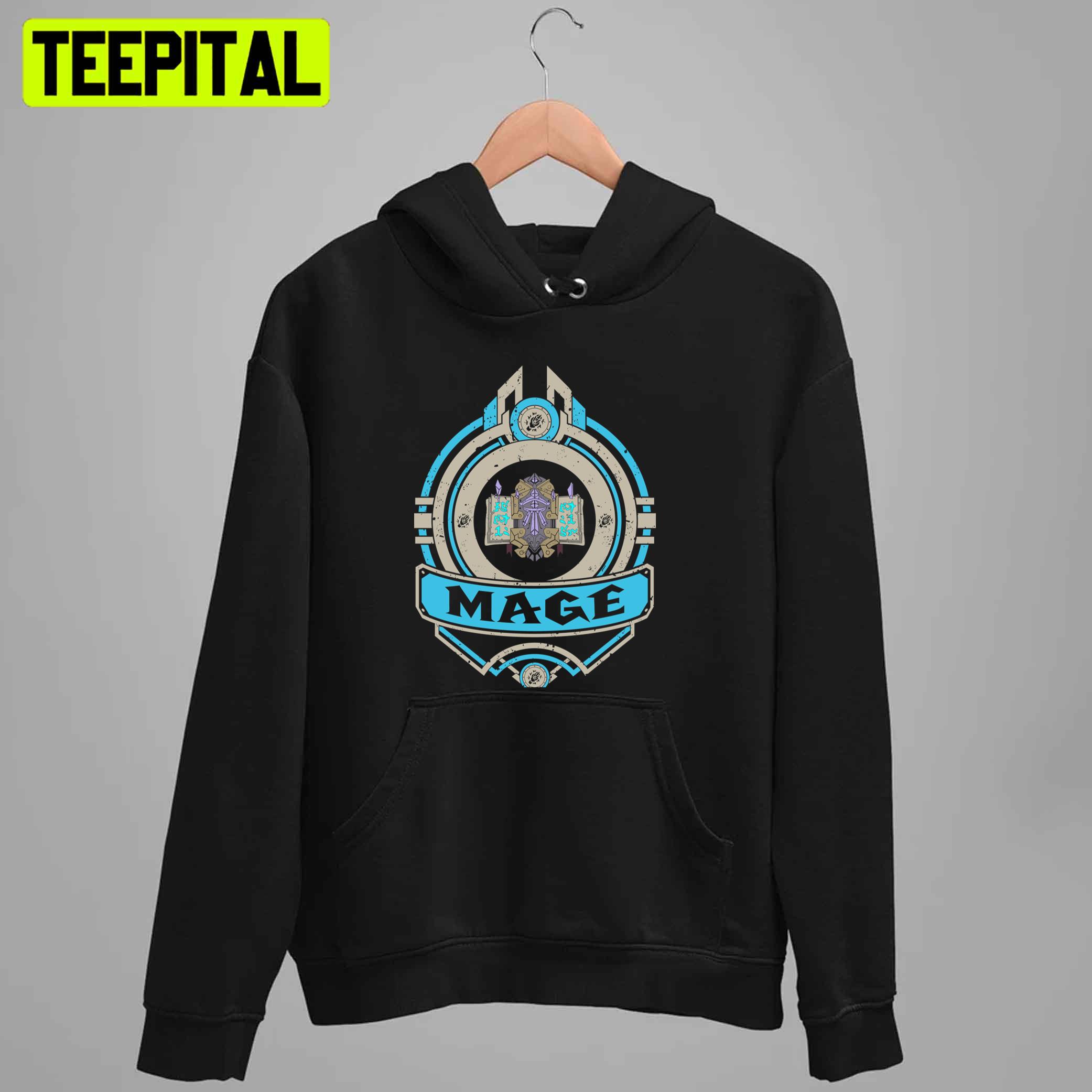Blue Style Mage Crest Game Unisex T-Shirt Blue Style Mage Crest Game Unisex T-Shirt