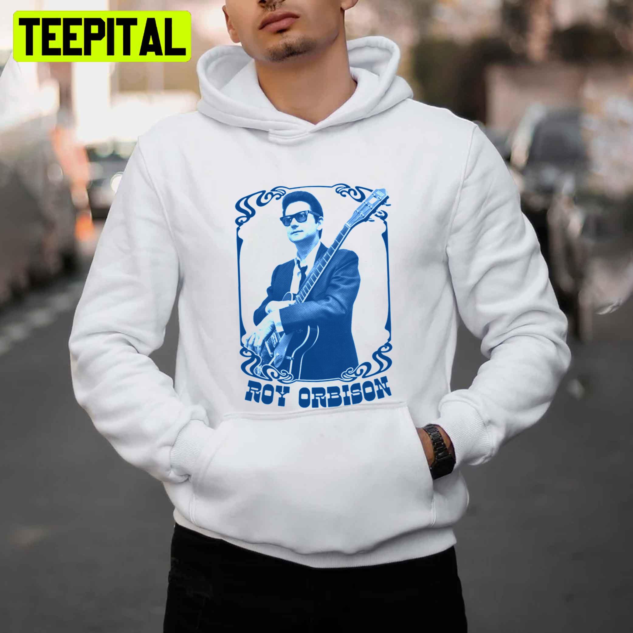 Blue Vintage Aesthetic Roy Orbison Unisex T-Shirt Blue Vintage Aesthetic Roy Orbison Unisex T-Shirt