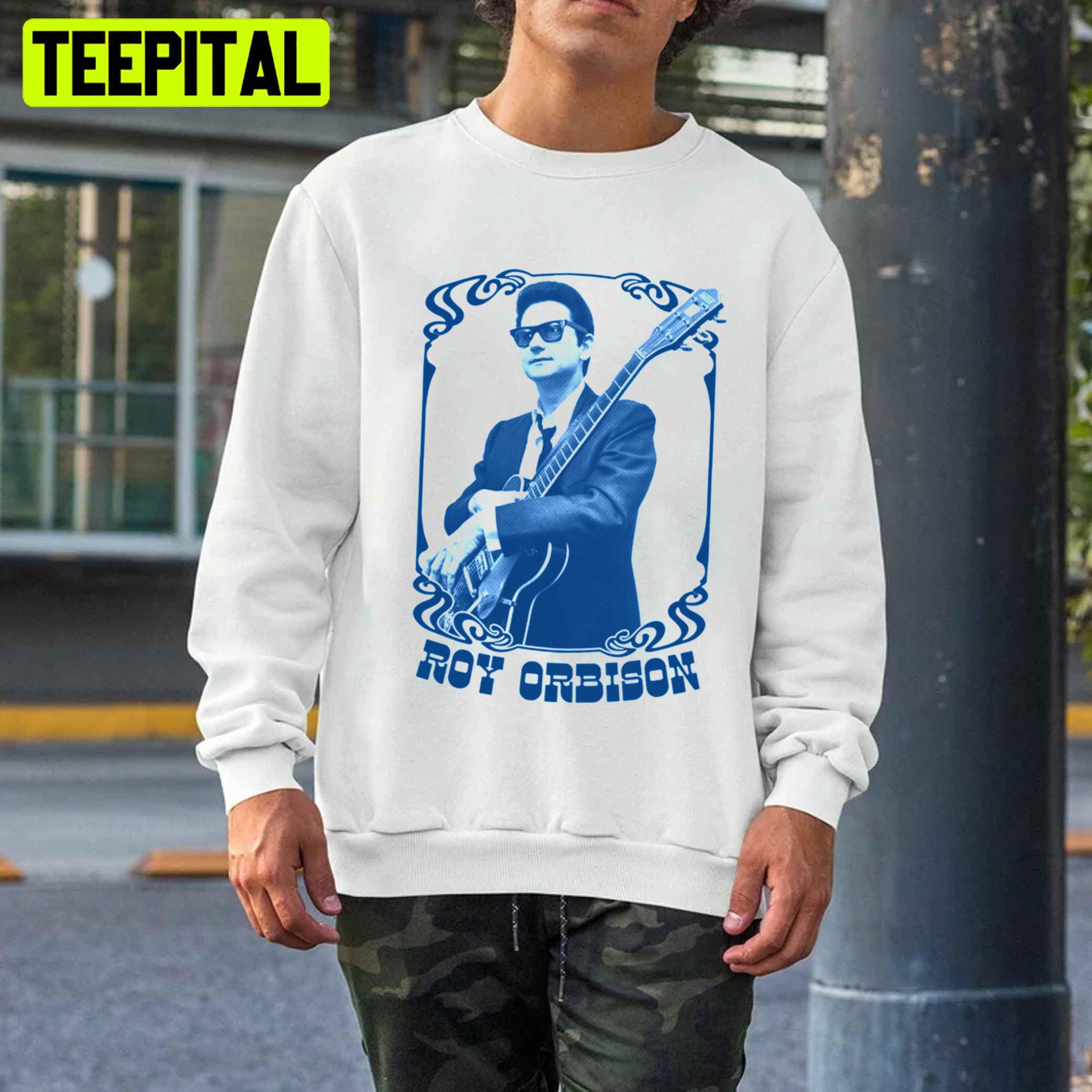 Blue Vintage Aesthetic Roy Orbison Unisex T-Shirt Blue Vintage Aesthetic Roy Orbison Unisex T-Shirt