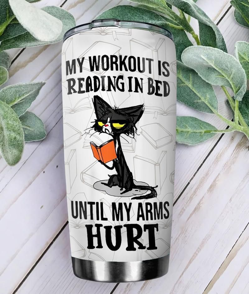 Book Cat Stainless Steel Cup Book Cat Stainless Steel Cup