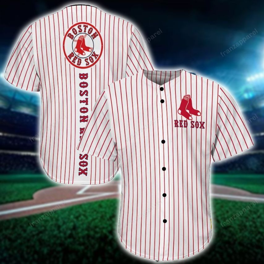 Boston Red Sox Personalized 3d Baseball Jersey 7 Boston Red Sox Personalized 3d Baseball Jersey 7