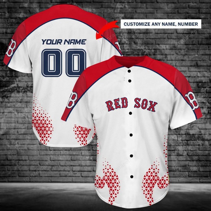 Boston Red Sox Personalized Baseball Jersey Shirt 144 Boston Red Sox Personalized Baseball Jersey Shirt 144