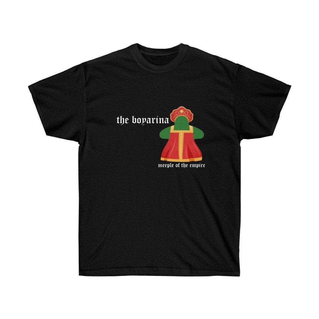 Boyarina Meeple Of The Empire Unisex Ultra Cotton Tee Shirt Boyarina Meeple Of The Empire Unisex Ultra Cotton Tee Shirt