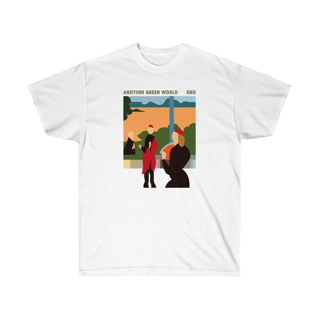 Brian Eno Unisex Ultra Cotton Tee Small Print Shirt Brian Eno Unisex Ultra Cotton Tee Small Print Shirt