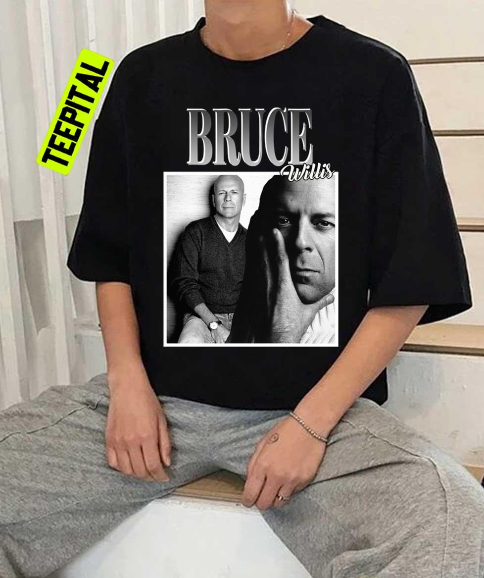 Bruce Willis Vintage 90s Unisex Sweatshirt Bruce Willis Vintage 90s Unisex Sweatshirt