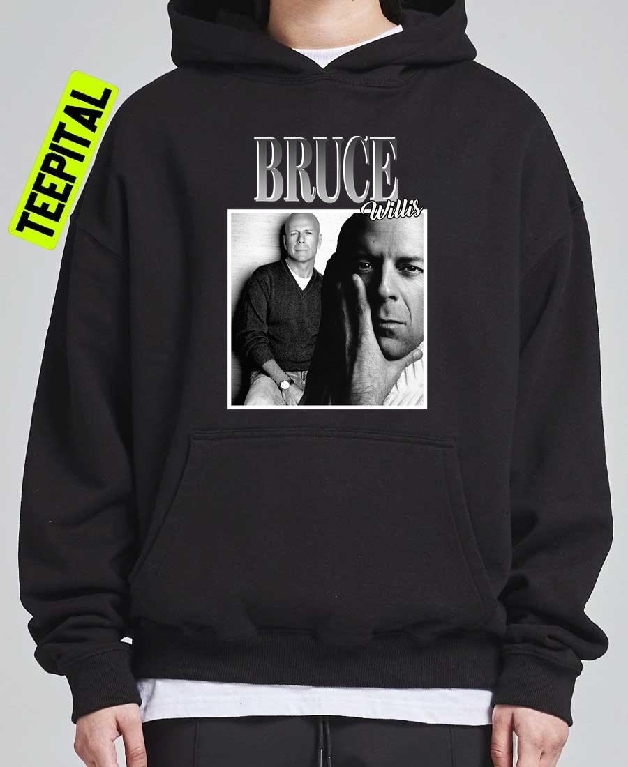 Bruce Willis Vintage 90s Unisex Sweatshirt Bruce Willis Vintage 90s Unisex Sweatshirt