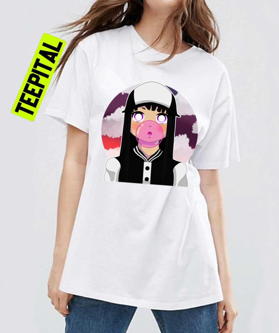 Bubblegum Girl Graphic Japanese Unisex T-Shirt Bubblegum Girl Graphic Japanese Unisex T-Shirt