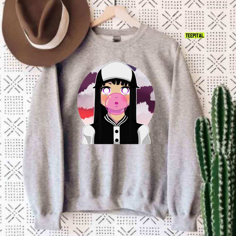 Bubblegum Girl Graphic Japanese Unisex T-Shirt Bubblegum Girl Graphic Japanese Unisex T-Shirt