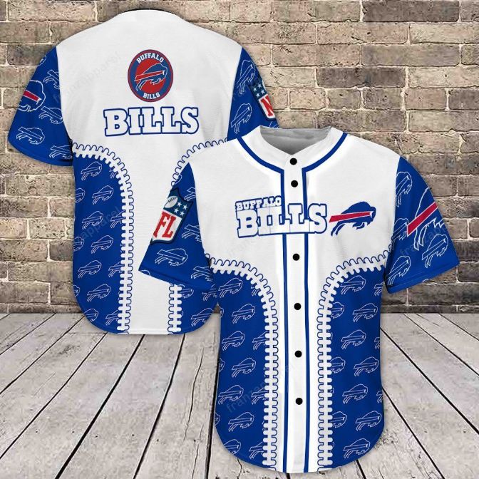 Buffalo Bills Personalized 3d Baseball Jersey 2 Buffalo Bills Personalized 3d Baseball Jersey 2