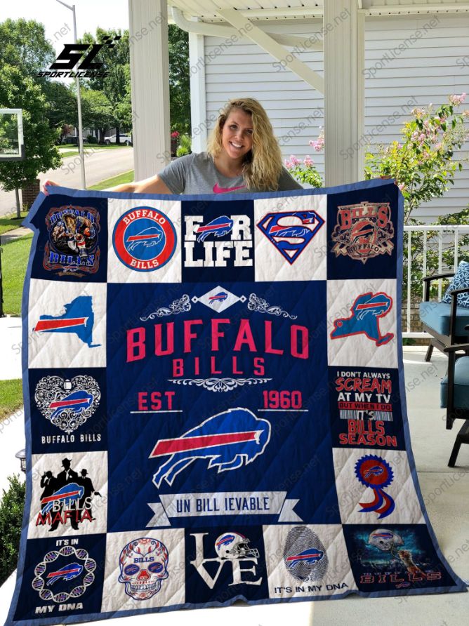 Buffalo Bills Quilt Blanket Buffalo Bills Quilt Blanket