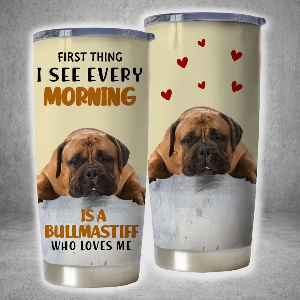 Bullmastiff Dog Stainless Steel Cup Bullmastiff Dog Stainless Steel Cup