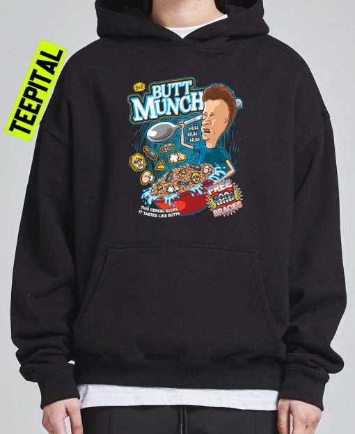 Butt Munch Beavis And Butthead Cereal Unisex T-Shirt