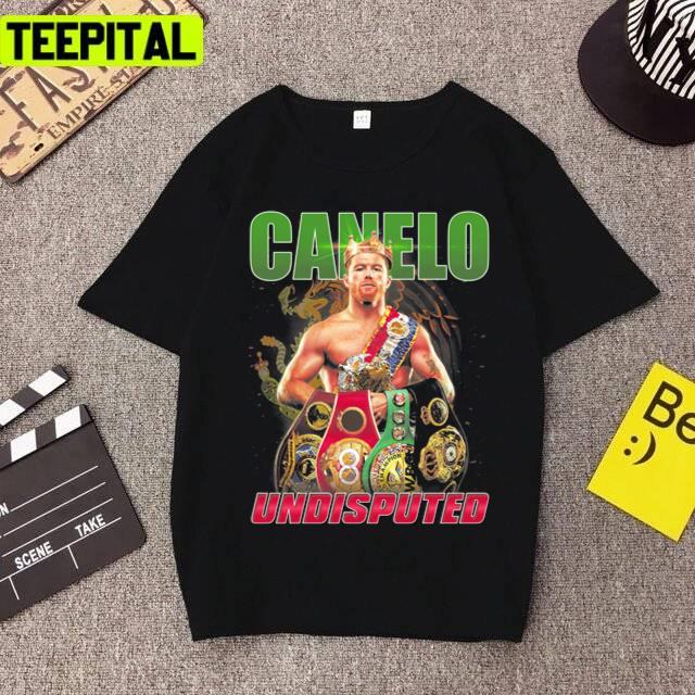 Canelo Alvarez 90s Retro Wwe Illustration Unisex T-Shirt Canelo Alvarez 90s Retro Wwe Illustration Unisex T-Shirt