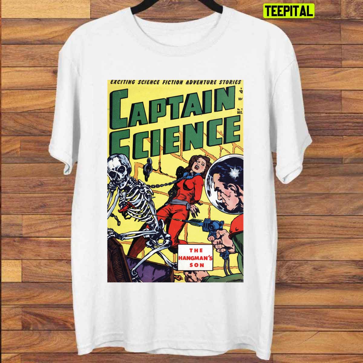 Captain Science Unisex T-Shirt Captain Science Unisex T-Shirt