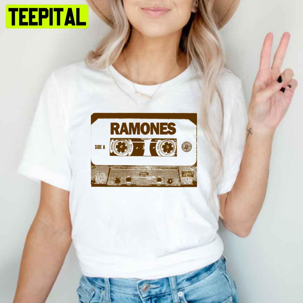 Cassette Tape Ramones Unisex T-Shirt Cassette Tape Ramones Unisex T-Shirt