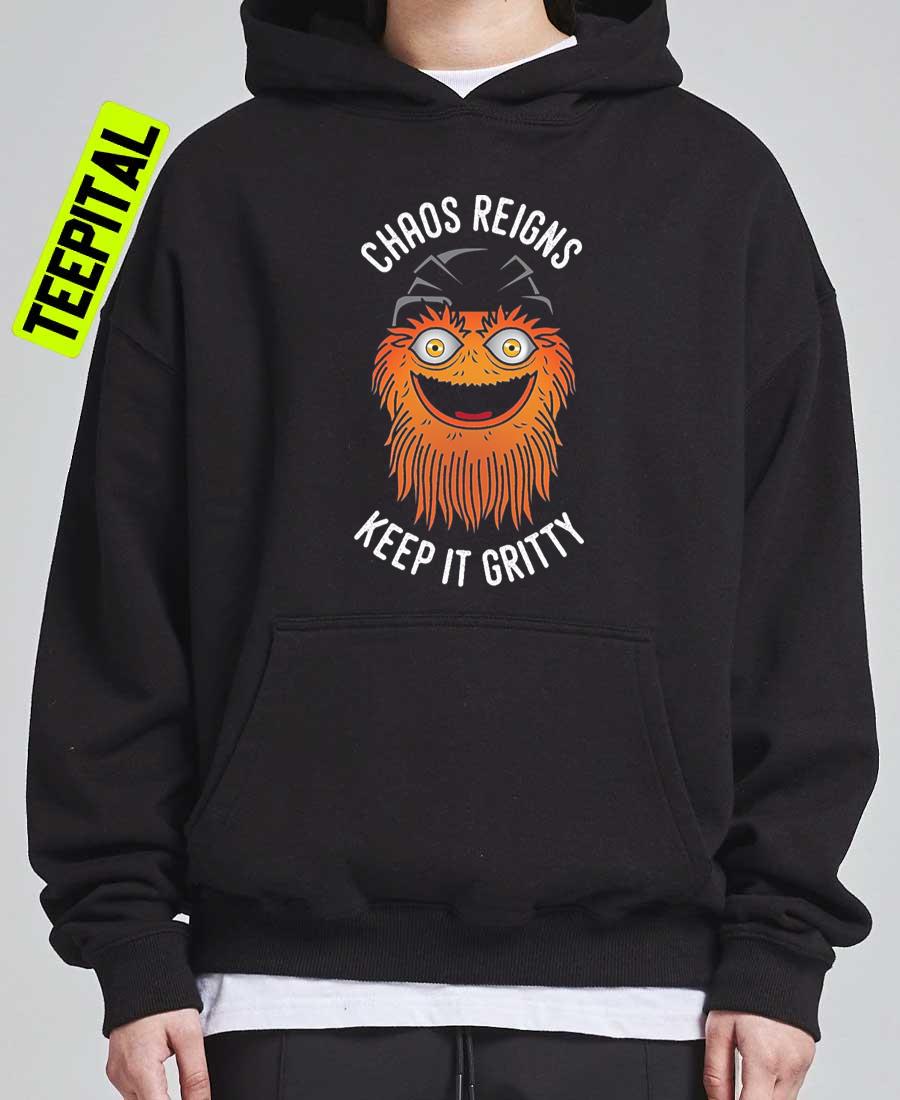 Chaos Reigns Keep It Gritty Unisex T-Shirt Chaos Reigns Keep It Gritty Unisex T-Shirt