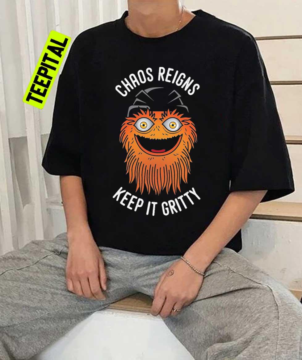 Chaos Reigns Keep It Gritty Unisex T-Shirt Chaos Reigns Keep It Gritty Unisex T-Shirt